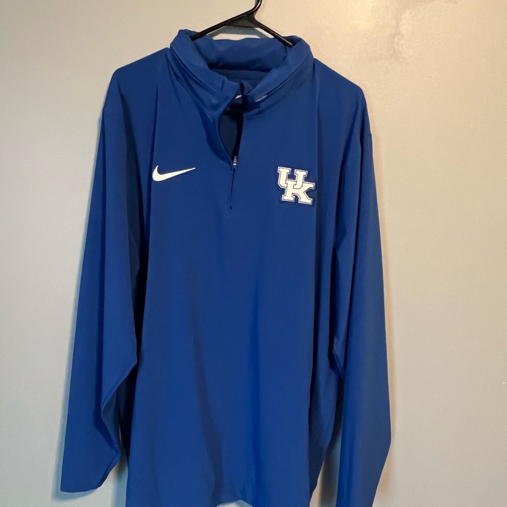 Nike Blue UK Pullover Jacket XL Kentucky Wildcats